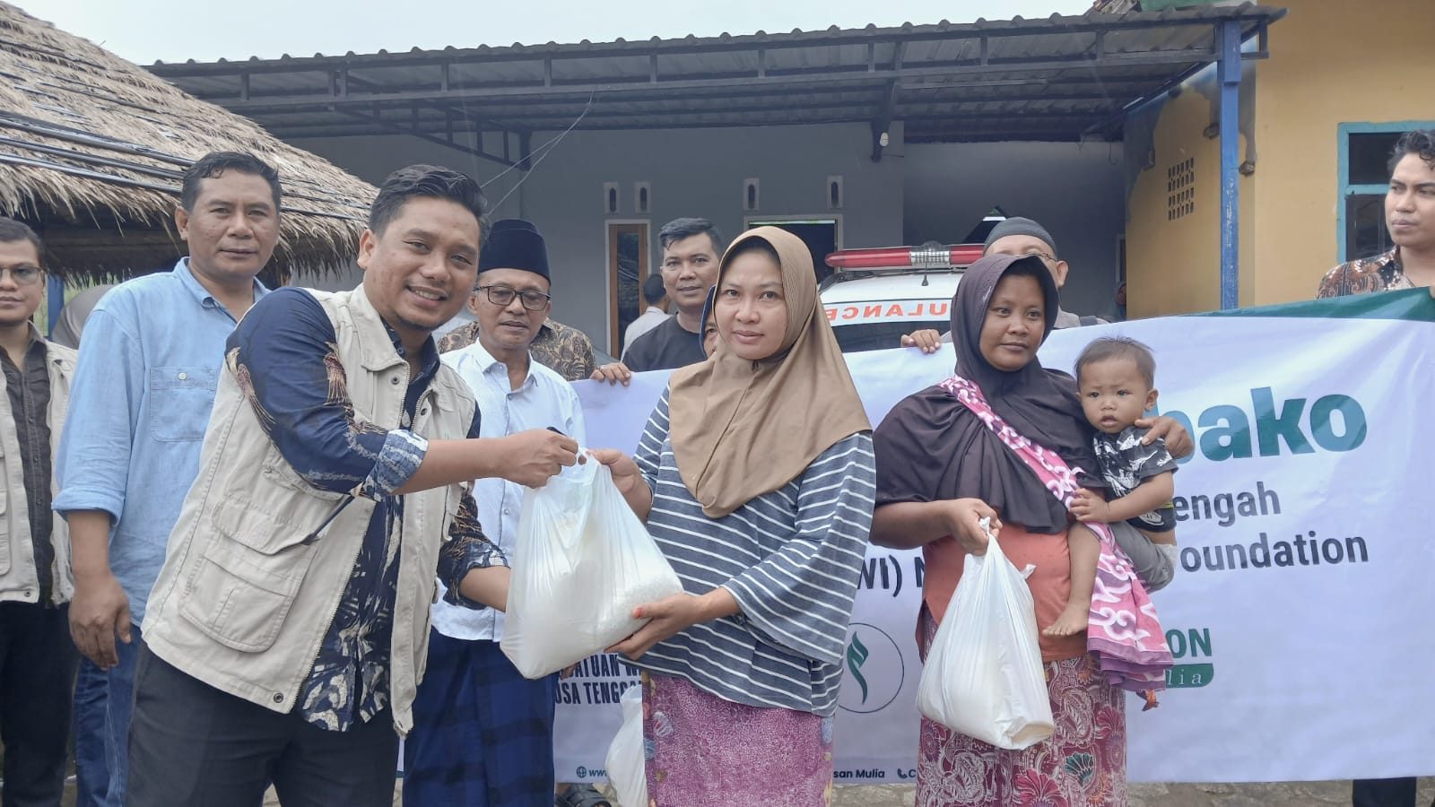 HPN 2026, PWI NTB  Bantu Warga Terdampak Banjir Lombok Tengah