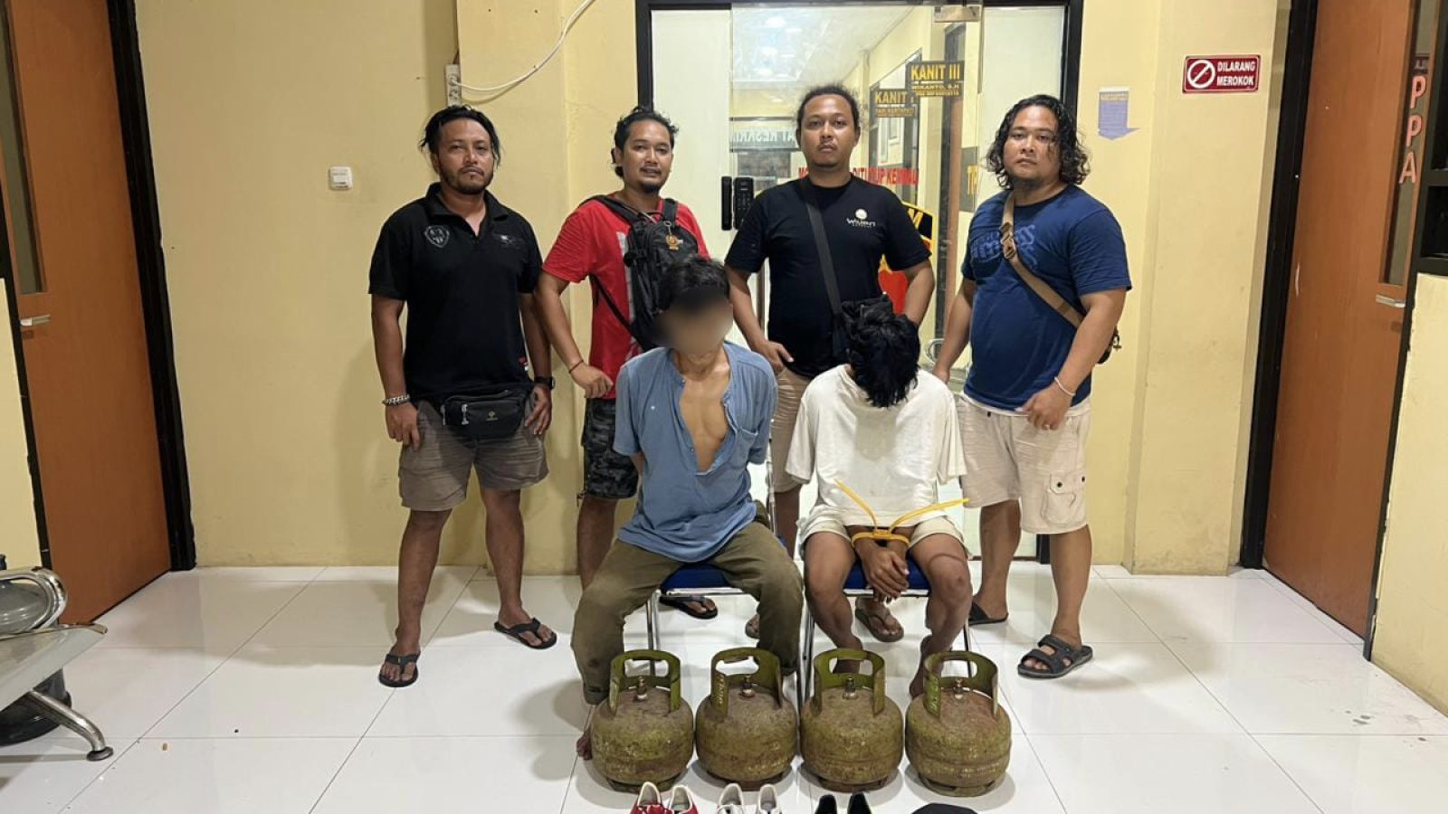 Dua Pelaku Pembobol Toko Ditangkap Tim Puma