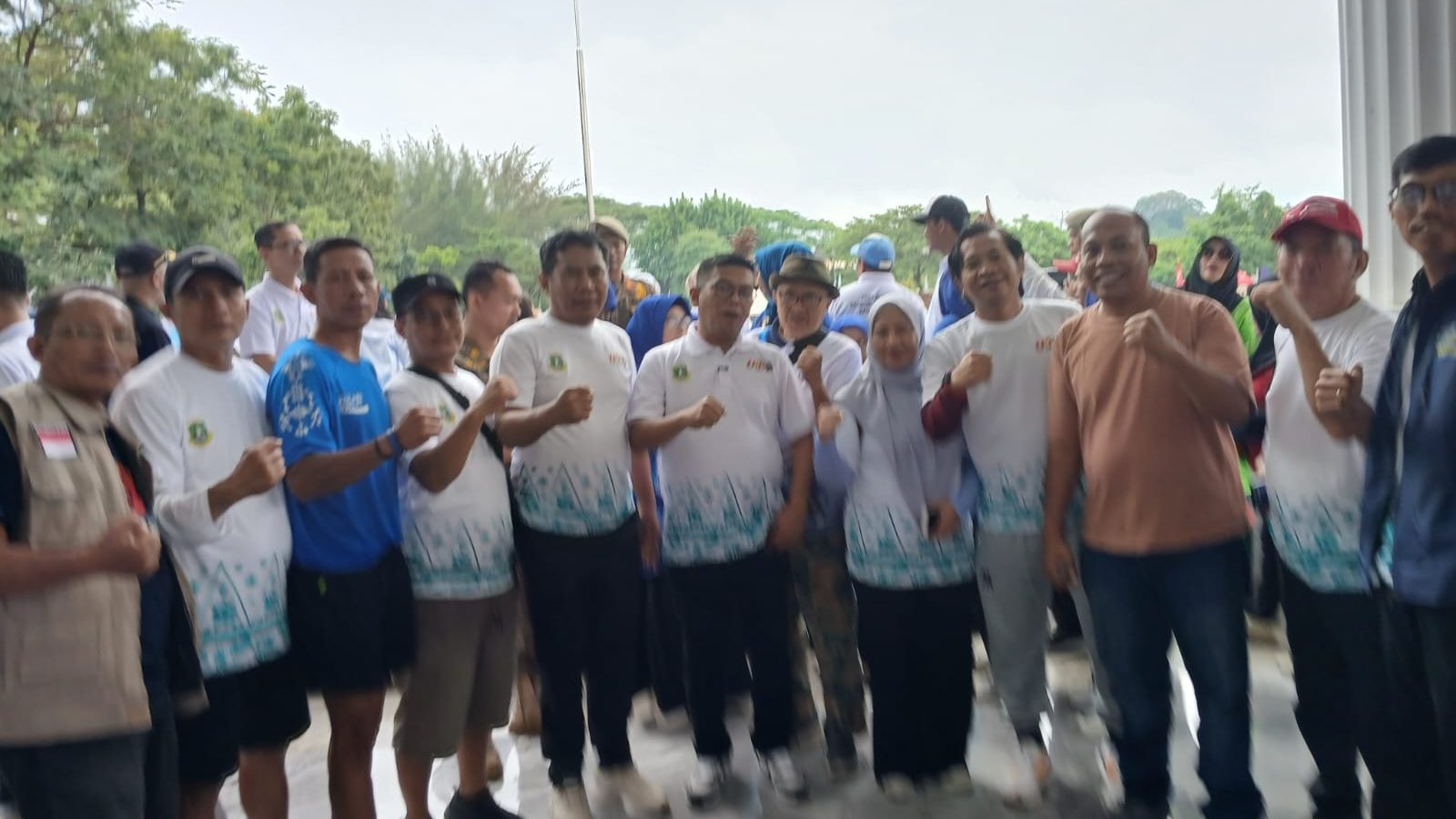 Ribuan Wartawan Hadiri Jalan Sehat HPN, Gubernur Banten : Jurnalis Harus Sehat