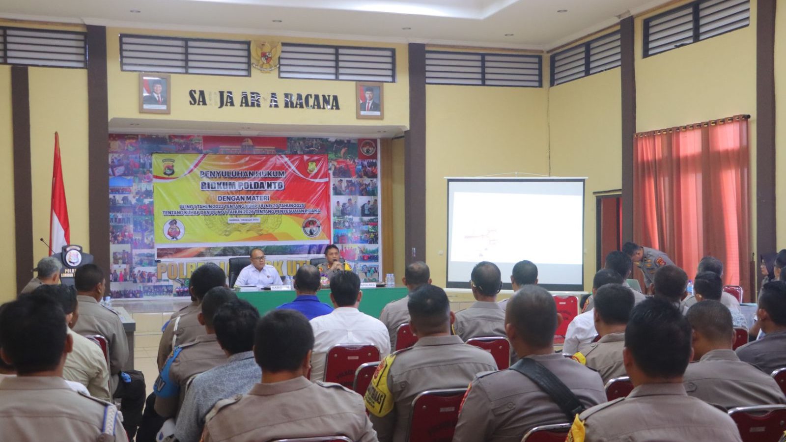 Polres Lombok Utara Perkuat Kesiapan Hadapi KUHP Baru, Tekankan Adaptasi Paradigma Penegakan Hukum