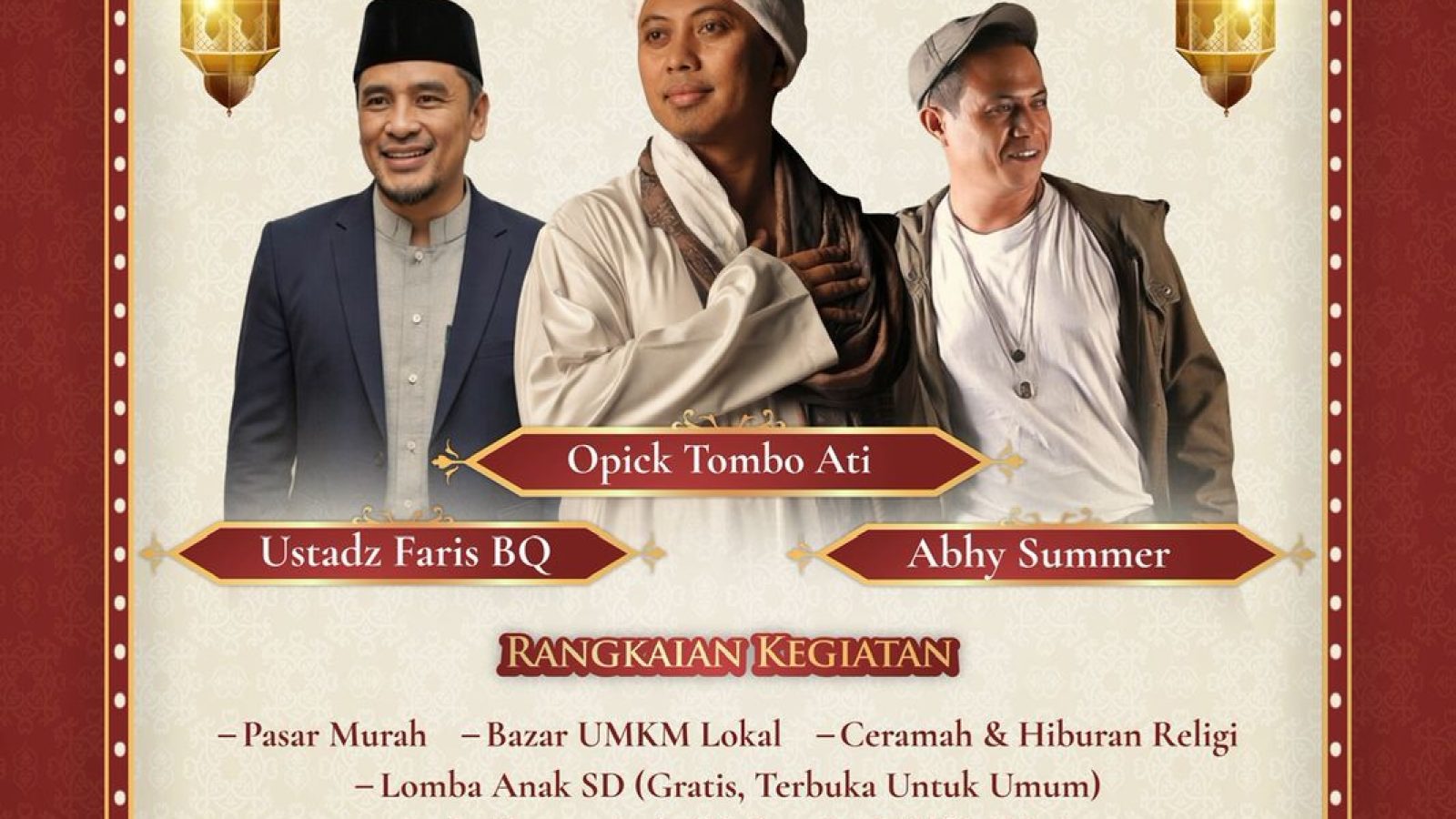 Roadshow Gelegar Lentera Ramadan 2026 Perkuat UMKM dan Syiar Keagamaan