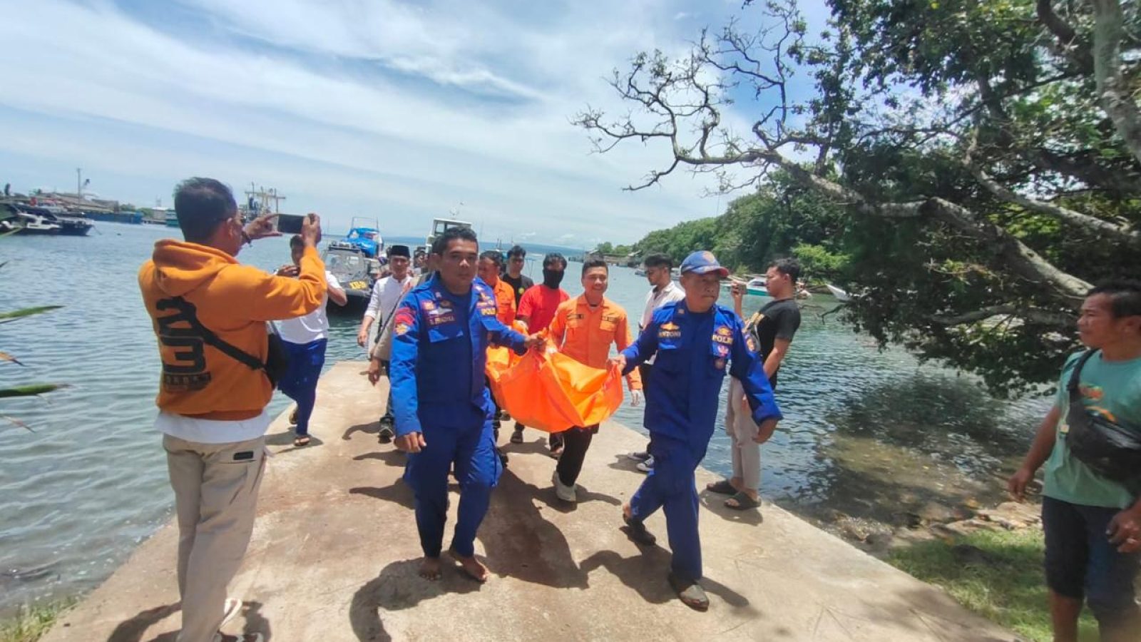 Balita Ditemukan Meninggal di Pesisir Sebotok, Polisi Lakukan Olah TKP