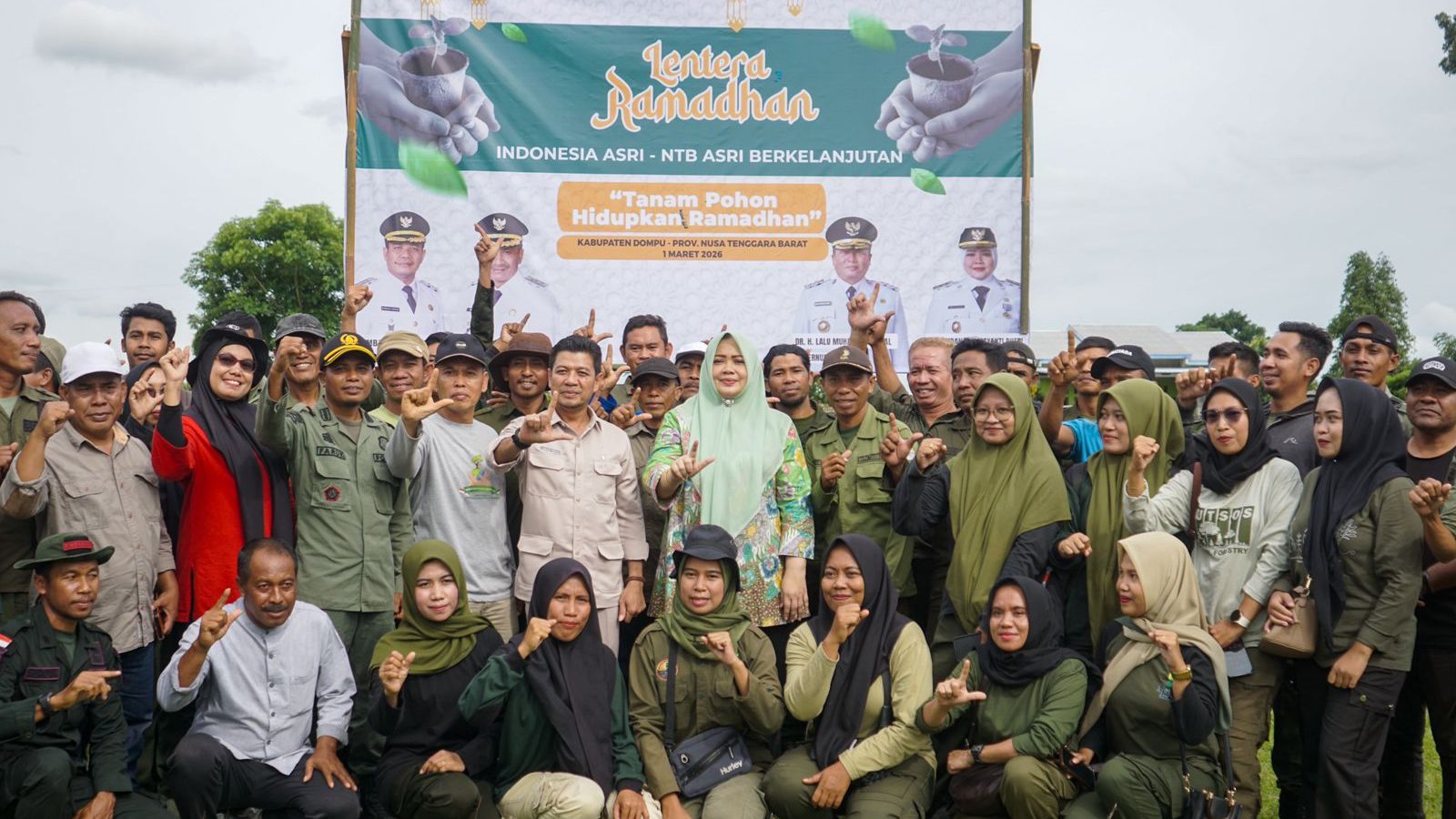 Safari Ramadan di Dompu, Wagub NTB Tinjau Program Desa Berdaya dan KDMP di Woja