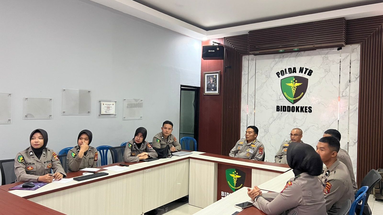 Biddokkes Polda NTB Dukung MBG Polri melalui Penguatan Food Safety