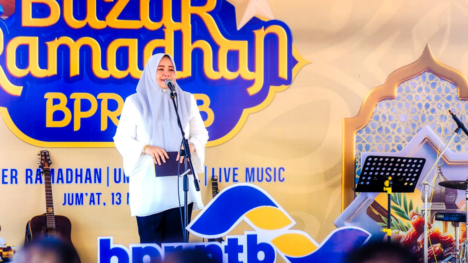 Wagub NTB Buka Bazar Ramadan BPR NTB