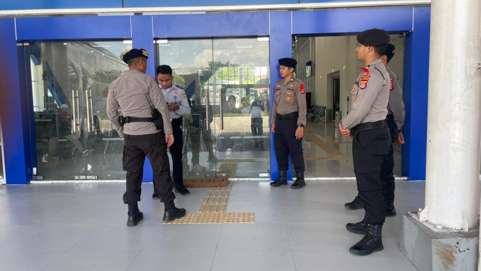 Jelang Arus Mudik, Polda NTB Cek Keamanan Terminal Mandalika