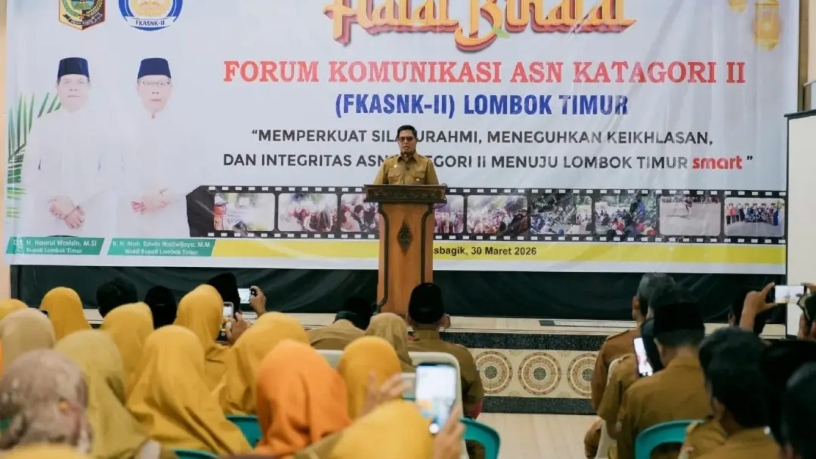 Bupati Lotim Katakan Pemerintah Butuh Orang yang Mau Kerjasama