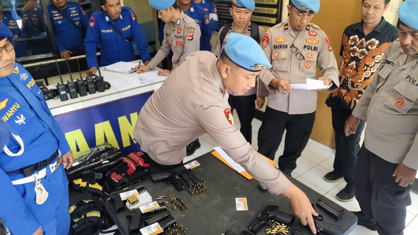 BIDPROPAM POLDA NTB GELAR GAKTIBPLIN DAN MITIGASI DI MAKO DITPOLAIRUD