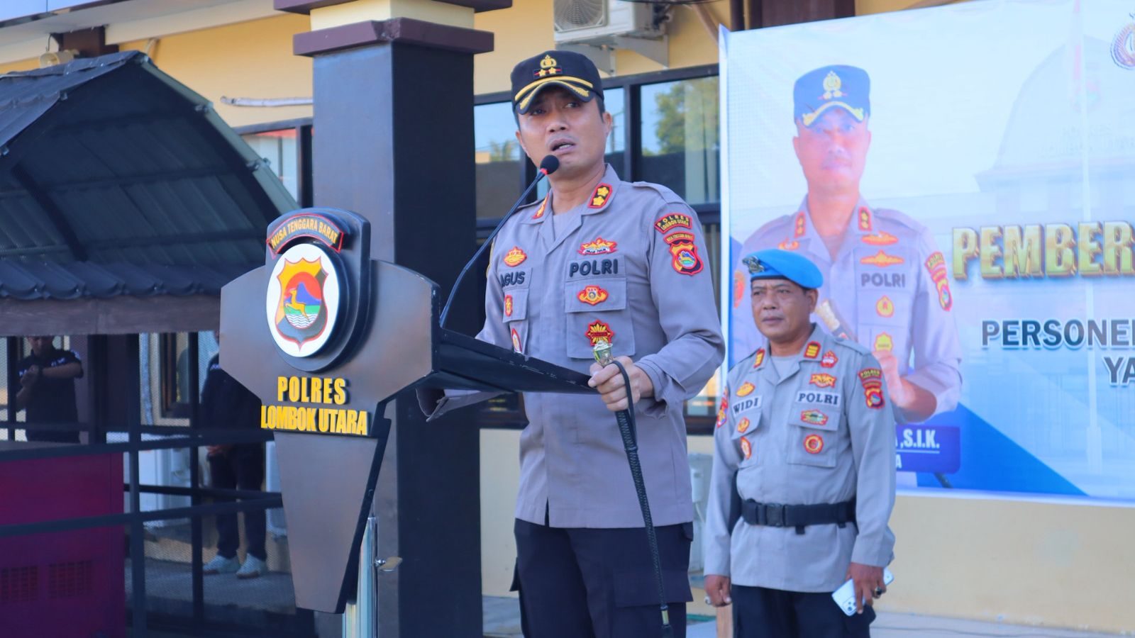 Haram Tolak Laporan Masyarakat, Kapolres Lombok Utara Pertegas Wajah Pelayanan Polri