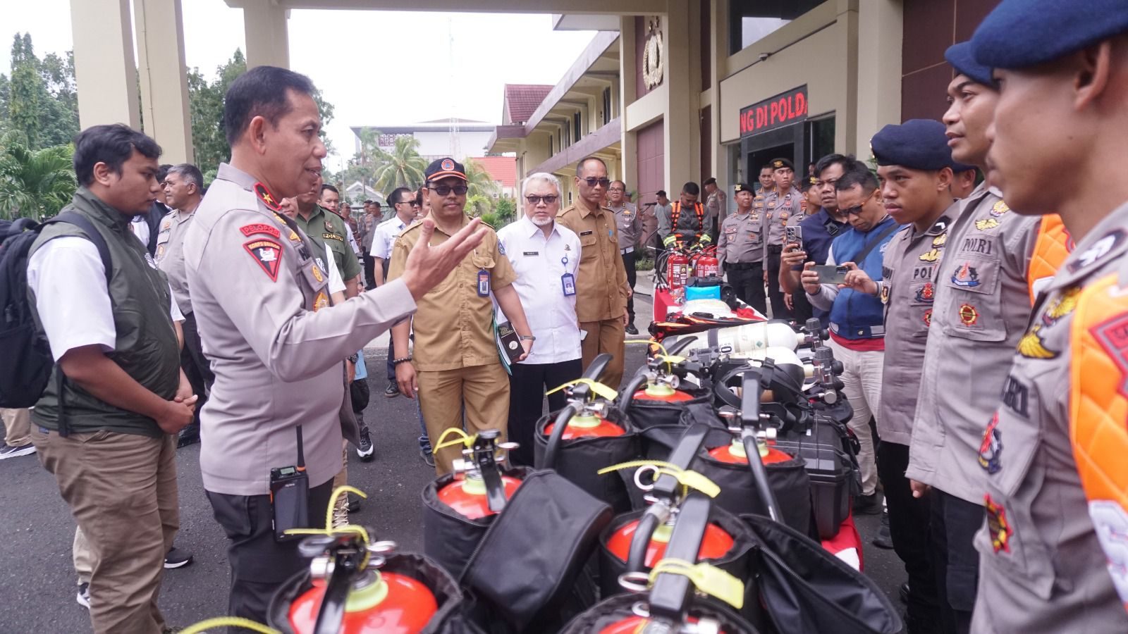 Polda NTB Petakan 214 Hektare Lahan Rawan Api