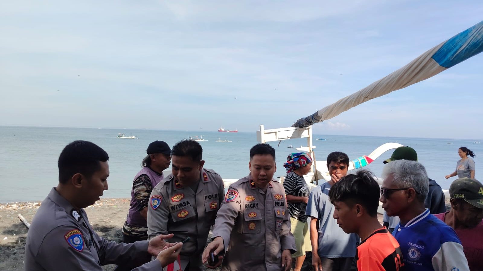 Polisi Sambangi Nelayan Bintaro, Perkuat Sinergi Jaga Kamtibmas Pesisir