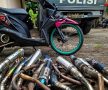 Polsek Bayan Tindak Tegas Knalpot Brong, Belasan Diamankan di Pelabuhan Carik