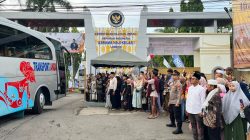 Polda NTB Kawal Ketat Keberangkatan 393 Jemaah Haji Kloter 7 Asal Lombok Tengah