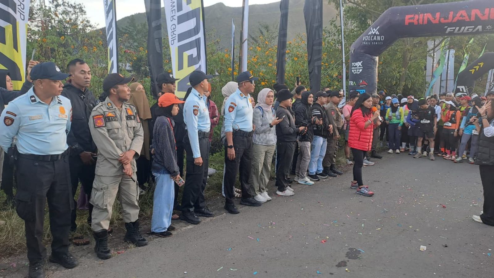 Polda NTB Amankan Event Rinjani 100 Ultra 2026, Dukung Sport Tourism di Lombok