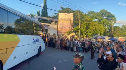 Polda NTB Pastikan Keamanan  393 Jemaah Haji Kloter 12 di Asrama Haji Mataram