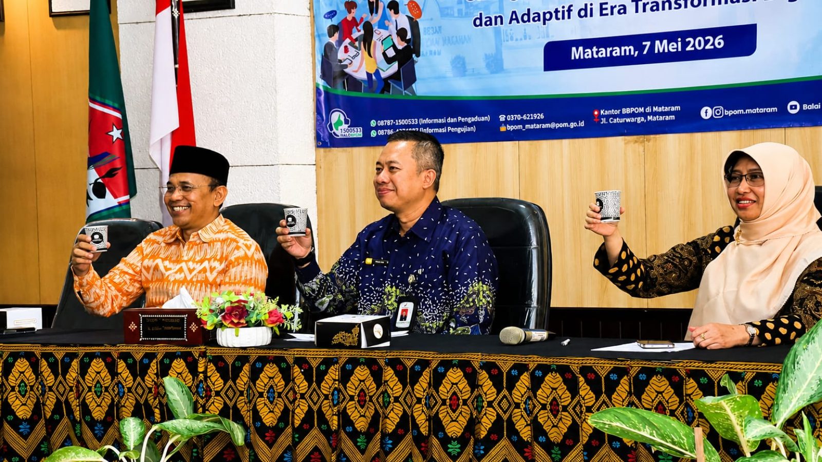 Pemprov NTB–BBPOM Mataram Perkuat Pengawasan Obat dan Makanan di Era Digital