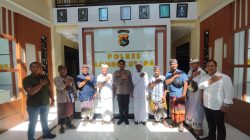 Polres Lombok Utara Perkuat Sinergitas dengan Pengurus Pura Manik Sari Batu Beleq Pusuk