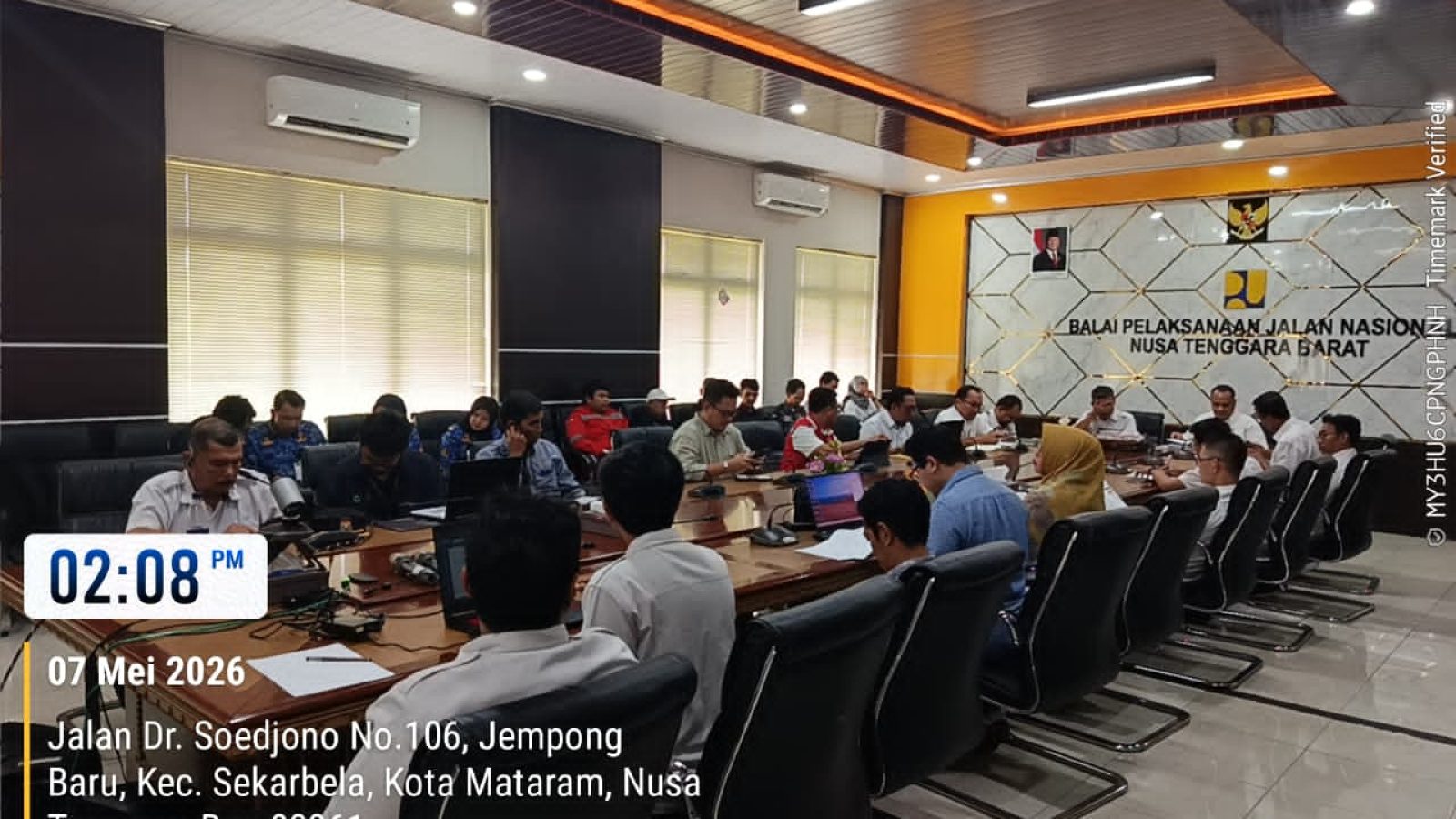 Ditlantas Polda NTB Dukung Kelancaran Proyek Sanitasi Kota Mataram Lewat Koordinasi Penanganan Lalu Lintas