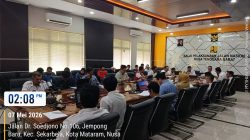 Ditlantas Polda NTB Dukung Kelancaran Proyek Sanitasi Kota Mataram Lewat Koordinasi Penanganan Lalu Lintas