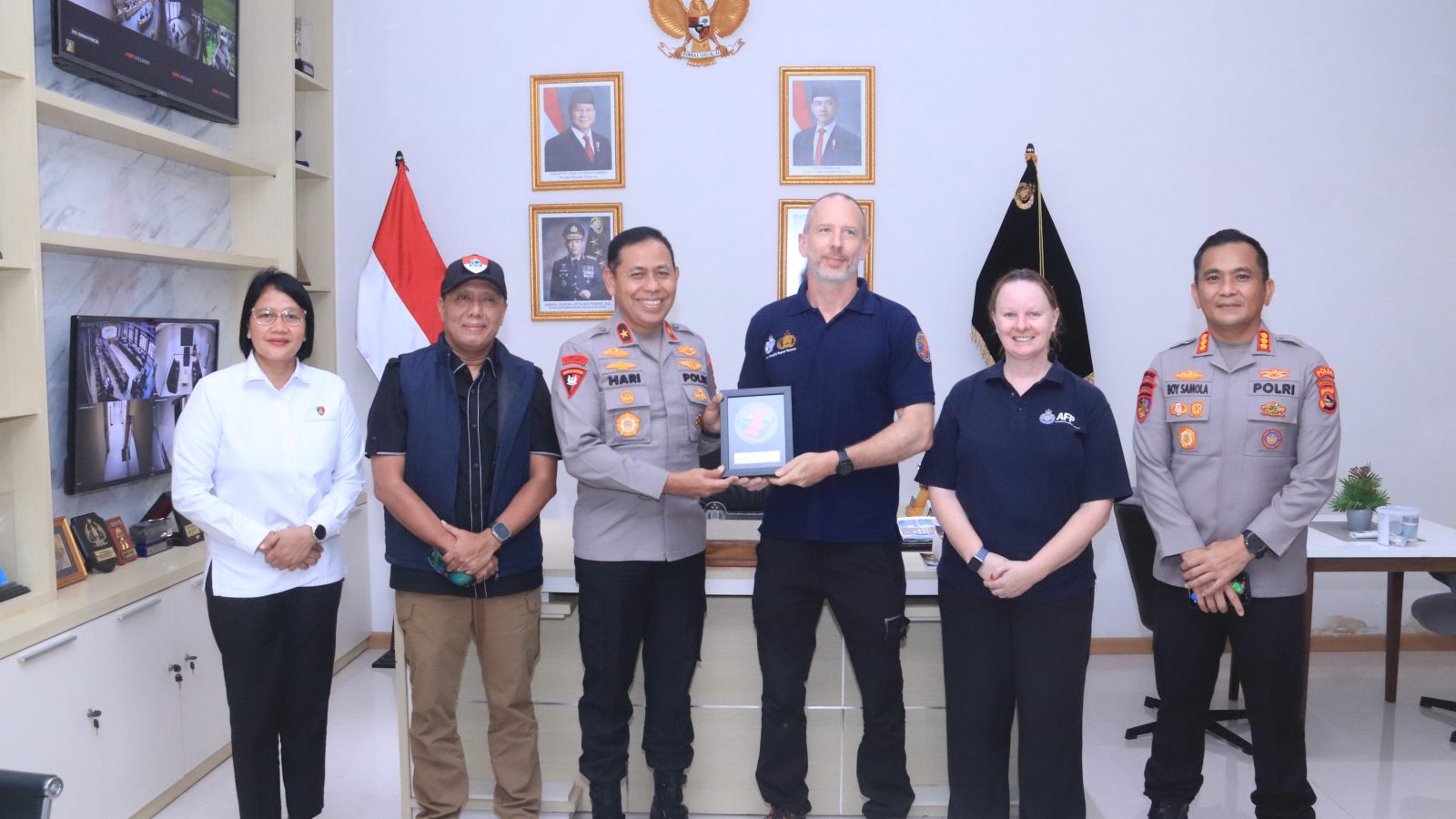 Wakapolda NTB Terima Kunjungan Australian Federal Police, Bahas Penanganan PPA dan TPPO
