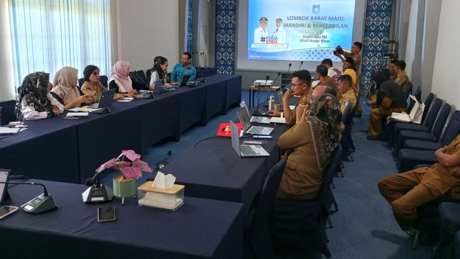 Expo Data PBS Lombok Barat Dorong Transformasi Pendidikan Inklusif Berbasis Data