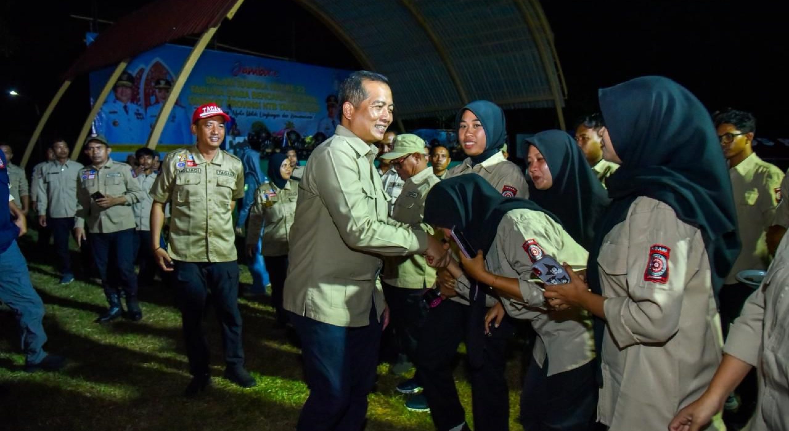 Gubernur Puji Tagana NTB Sebagai Teman Seperjuangan