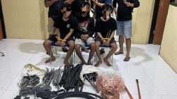 Polisi Amankan Barang Bukti Kabel PLN Hasil Curian di Lombok Barat