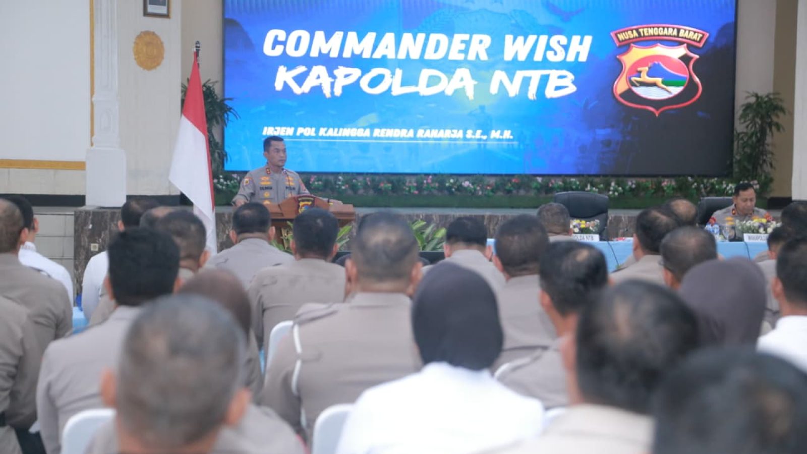 Irjen Kalingga Paparkan 8 Program Strategi Polda NTB