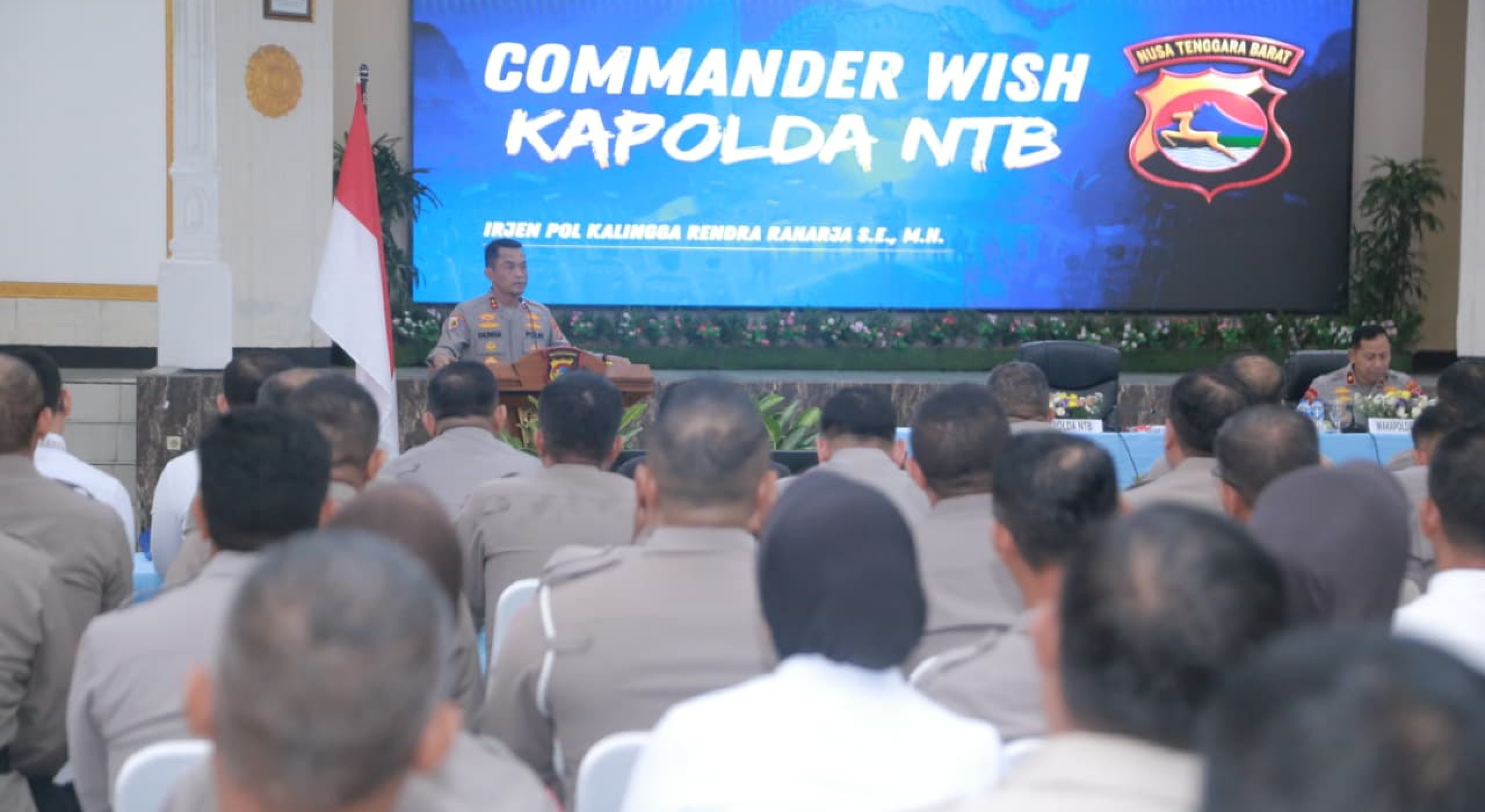 Irjen Kalingga Paparkan 8 Program Strategi Polda NTB