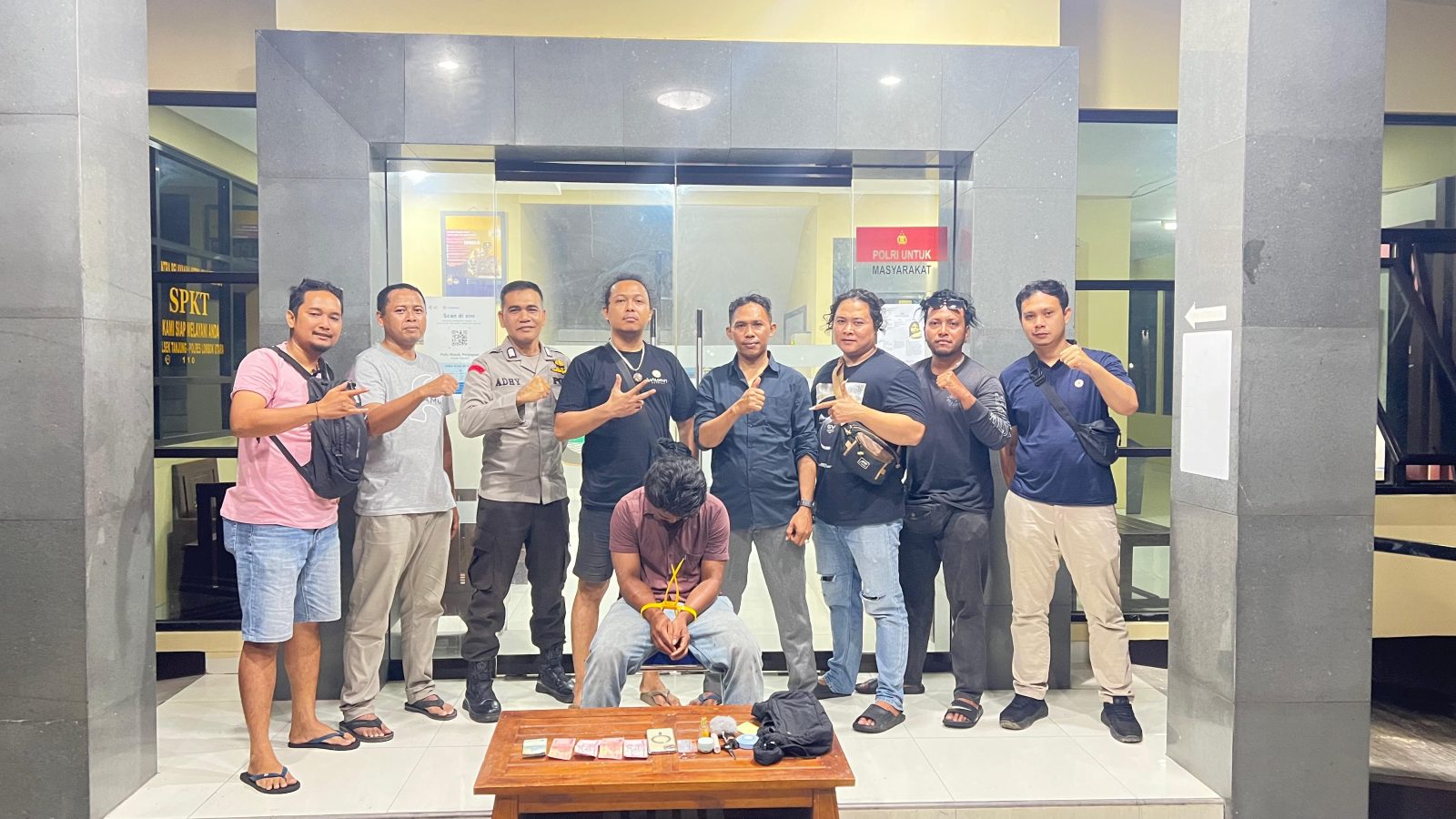 Tim Puma Polres Lombok Utara Bekuk Pelaku Pencurian di RSUD