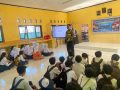 Satlantas Polres Lombok Utara Edukasi Pelajar SMPN 1 Gangga 