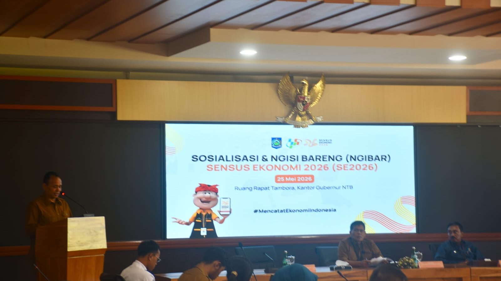 Pemprov NTB dan BPS Dorong Pelaku Usaha Sukseskan Sensus Ekonomi 2026