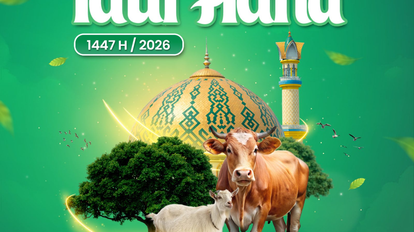 Bank NTB Syariah Mengucapkan Selamat Hari Raya Idul Adha 1447 H