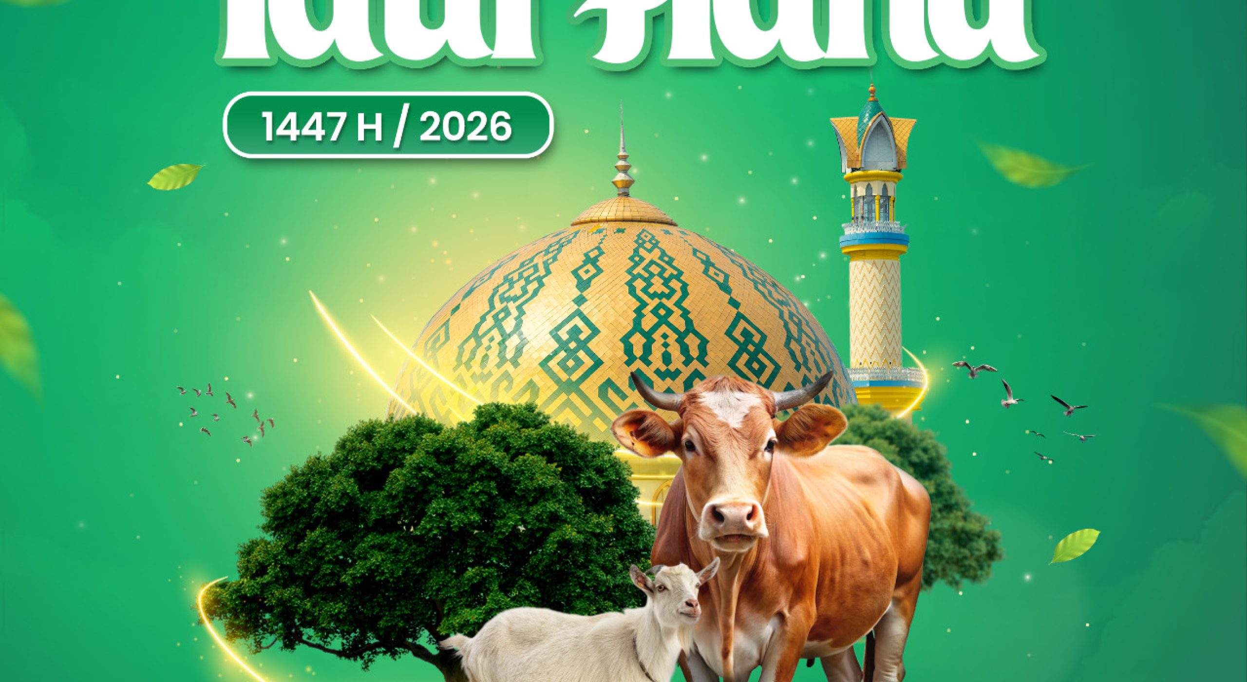 Bank NTB Syariah Mengucapkan Selamat Hari Raya Idul Adha 1447 H