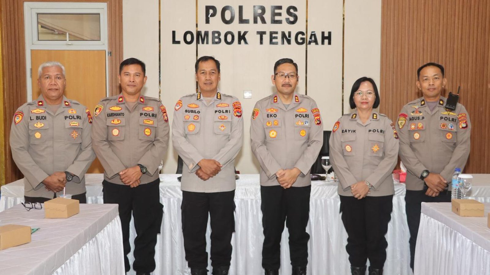 Jelang Naik Menjadi Polres Tipe A, Polda NTB Supervisi Perencanaan dan Penganggaran di Polres Lombok Tengah