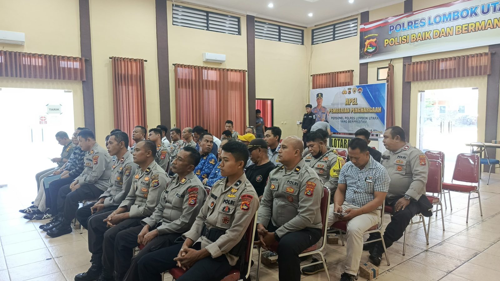 Puslitbang Polri Laksanakan Penelitian Terkait Penanganan Unjuk Rasa di Polres Lombok Utara