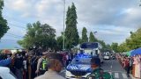 Polda NTB Kawal Kepulangan Jamaah Haji Kloter 3 Asal Lombok Barat