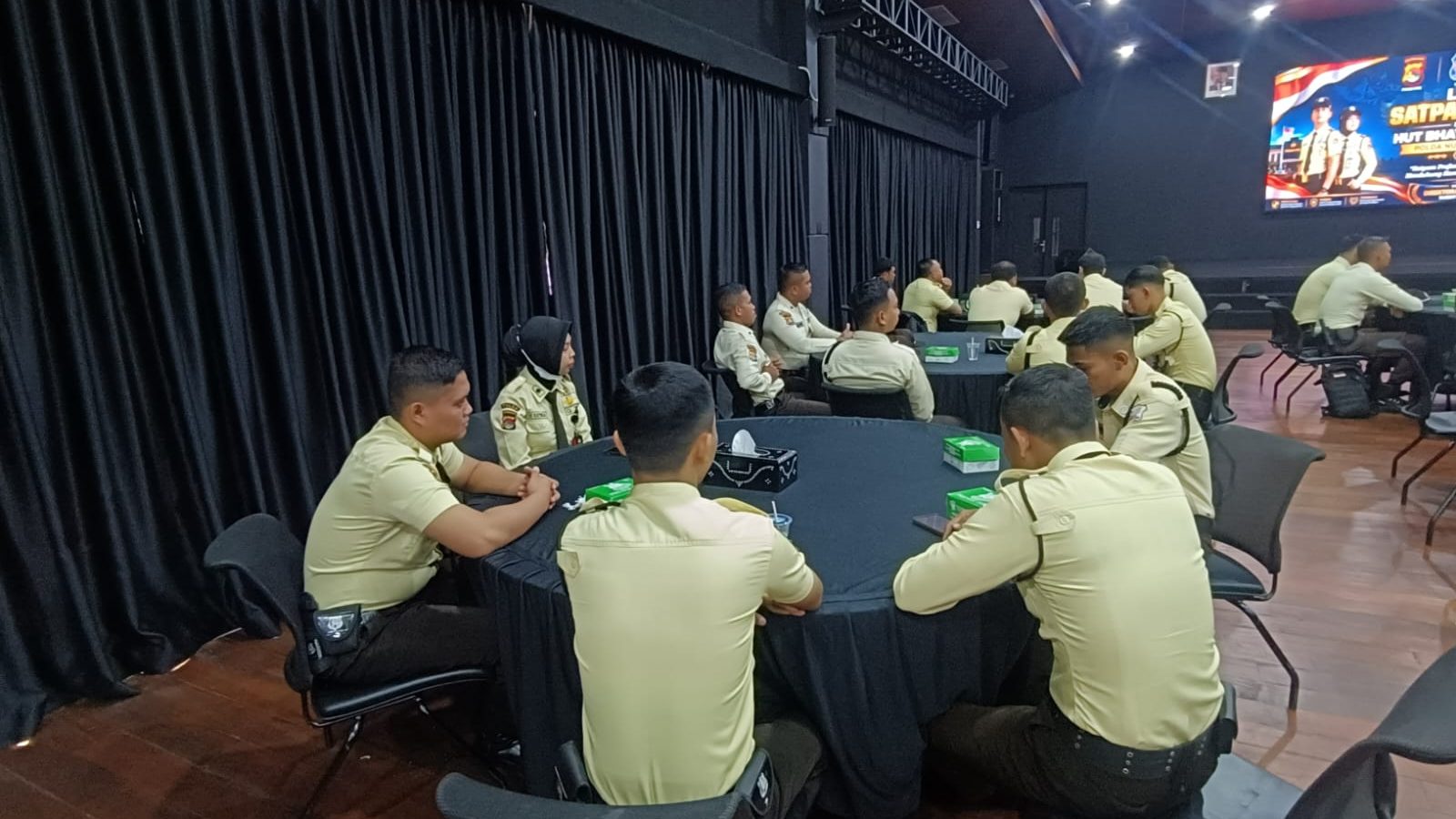 Lomba Satpam Teladan Sambut Hari Bhayangkara ke-80