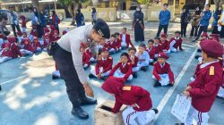 Belajar Sambil Bermain, Siswa Sekolah Rakyat Lombok Barat Kenali Polisi Satwa di Polda NTB