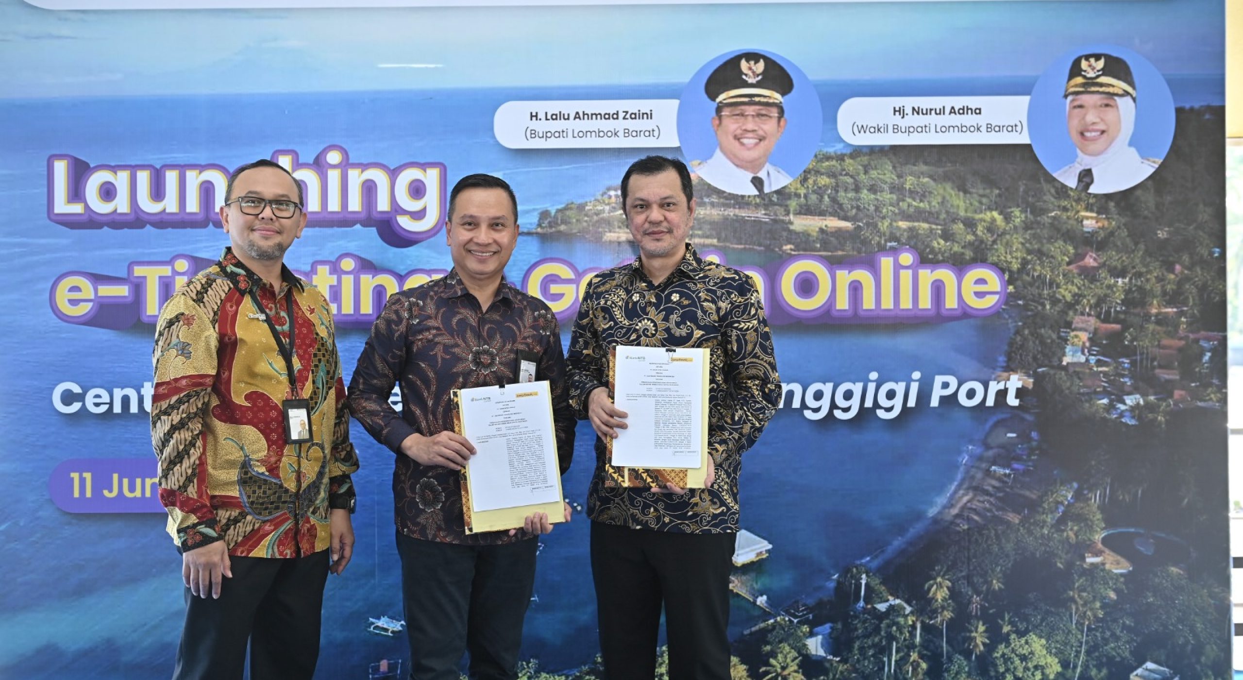 Bank NTB Syariah Dukung Digitalisasi Pelabuhan Senggigi Melalui Kerja Sama Sistem Pembayaran Digital Easybook