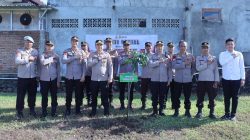 Aksi Hijau Peduli Lingkungan, Polres Lobar Tanam Pohon Penghijauan HUT 80 Bhayangkara