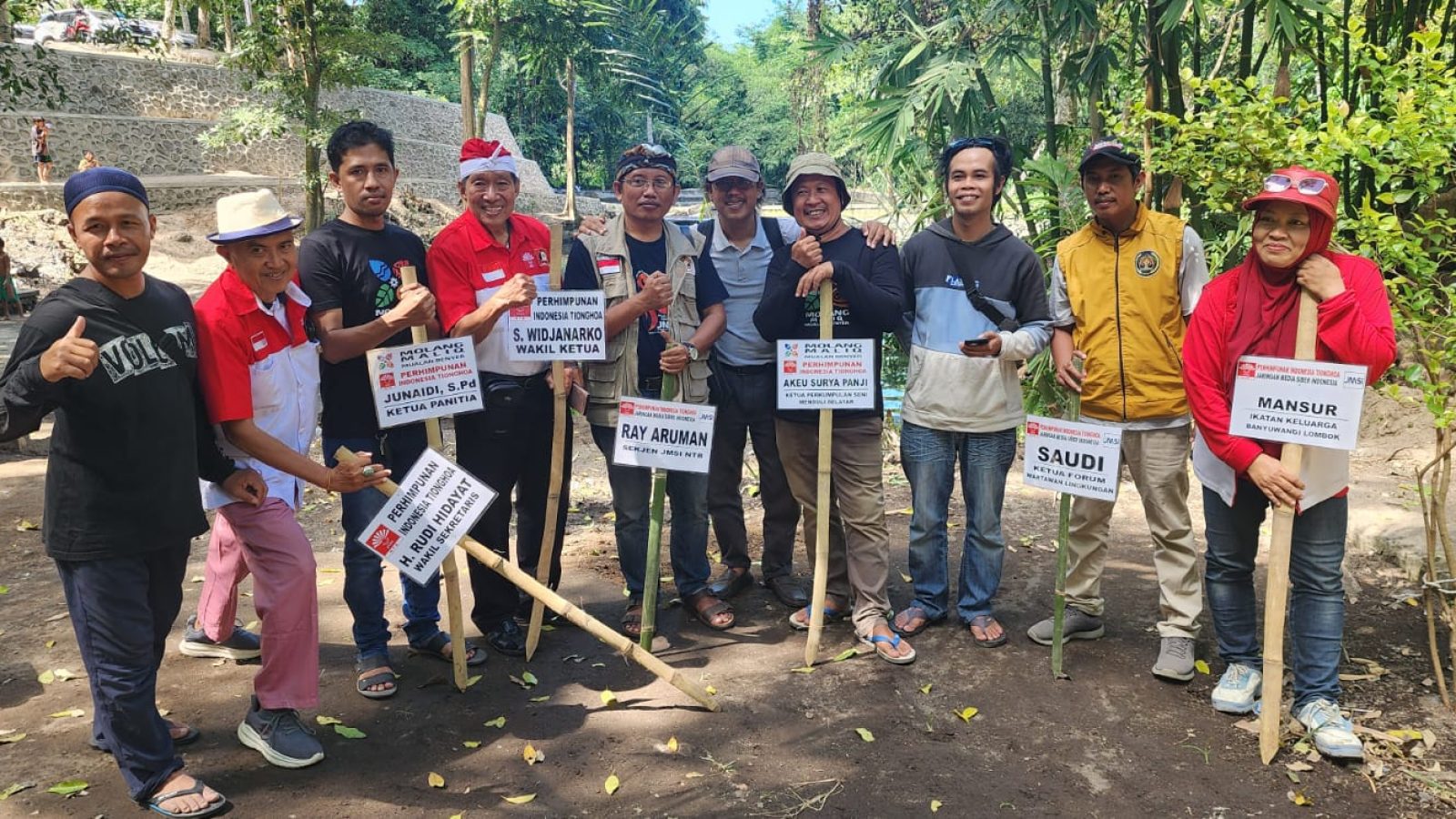 JMSI NTB dan INTI NTB Kolaborasi Lestarikan Mualan Benyer, Pusat Ritual Adat Telagawaru