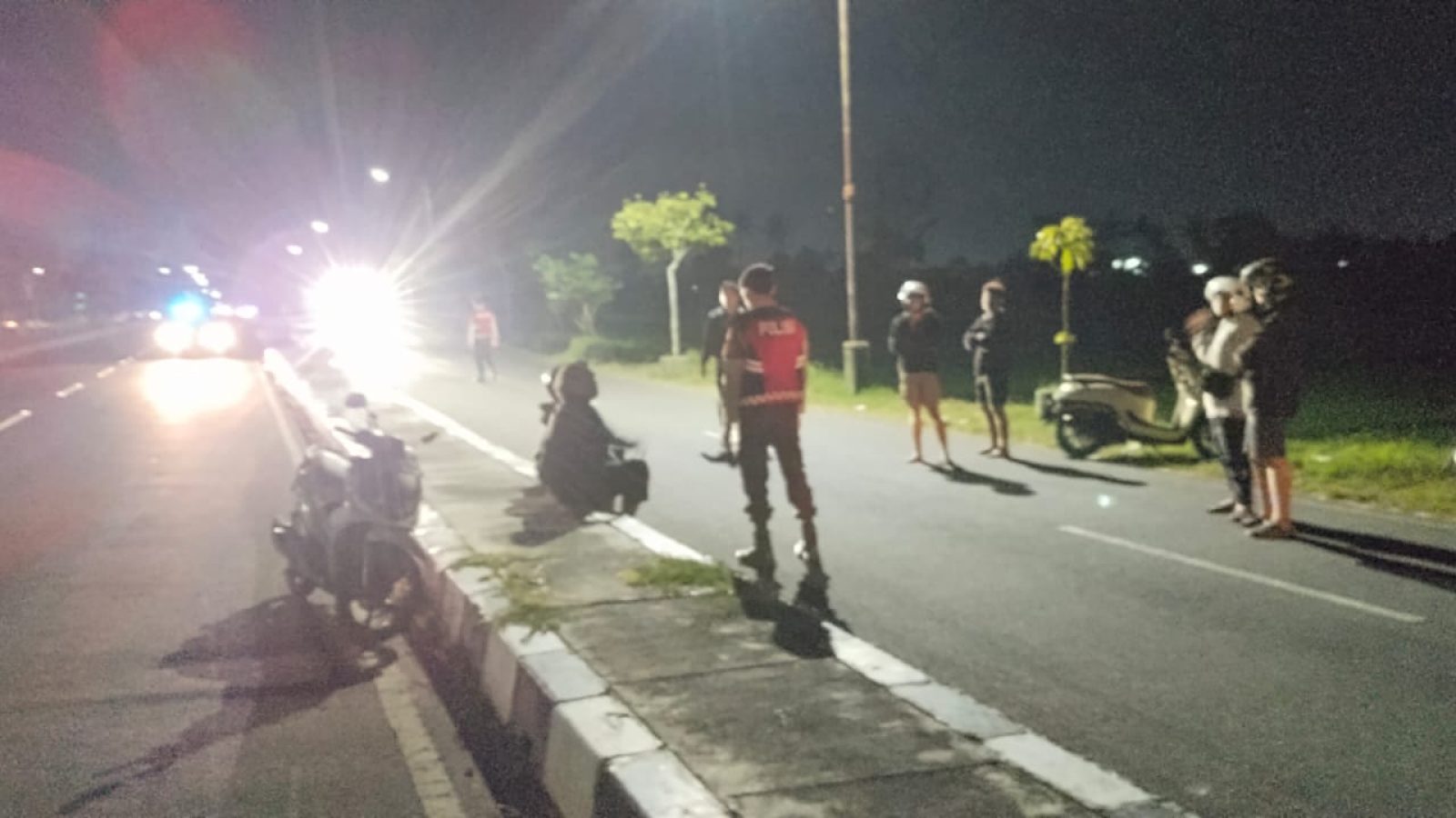 Resahkan Warga, Balap Liar di Jalur Bypass BIL Lombok Barat Ditindak Polisi