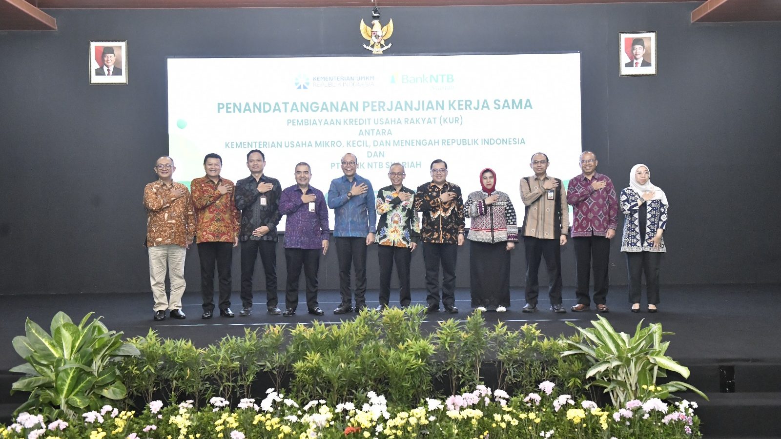 BANK NTB SYARIAH KEMBALI JADI PENYALUR KUR, PERLUAS AKSES PEMBIAYAAN UMKM DAN PEKERJA MIGRAN INDONESIA