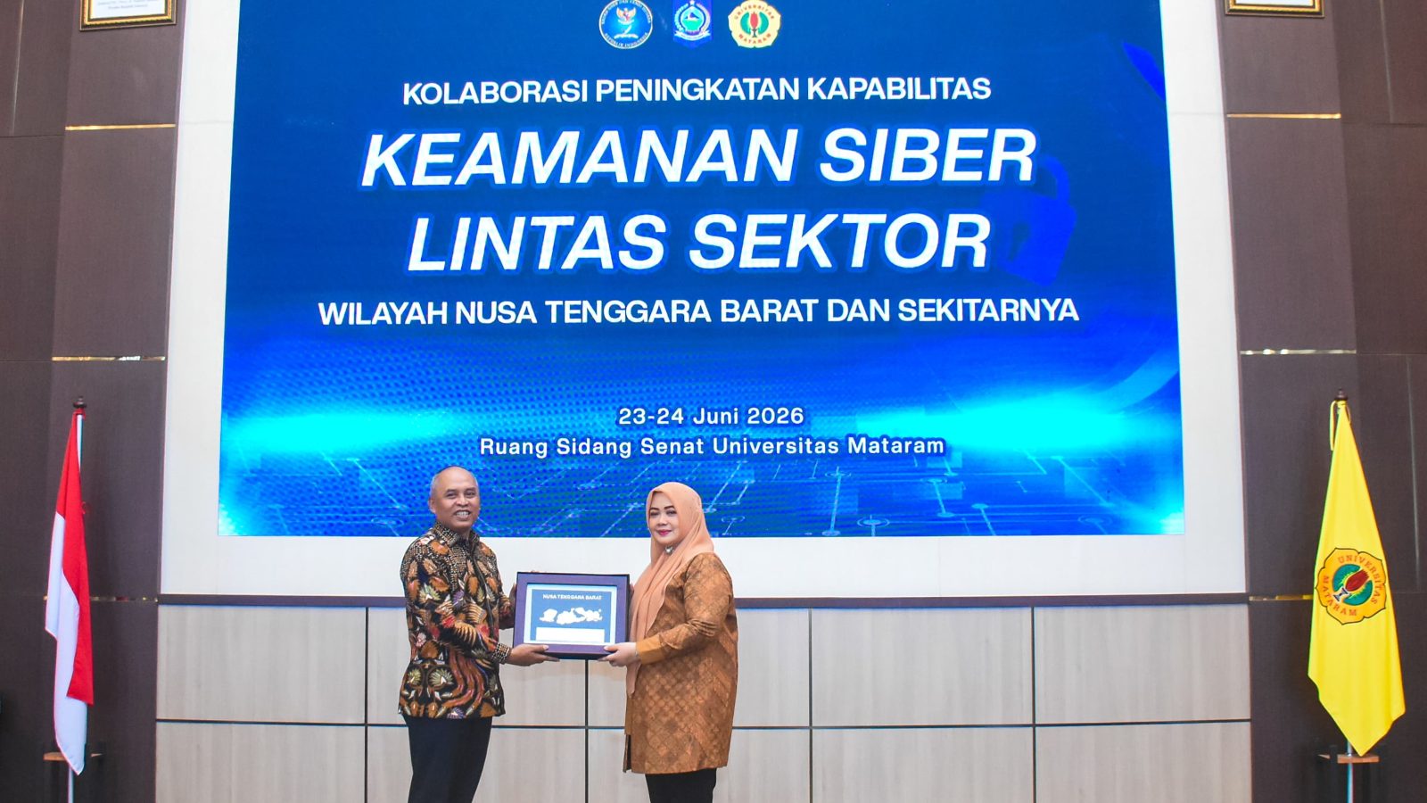 NTB Raih Penghargaan BSSN, Seluruh Kabupaten/Kota Resmi Terhubung dalam Sistem Keamanan Siber Nasional