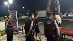 Patroli Malam Polda NTB Sasar Jalur Udayana, Kenalkan Layanan Call Center 110