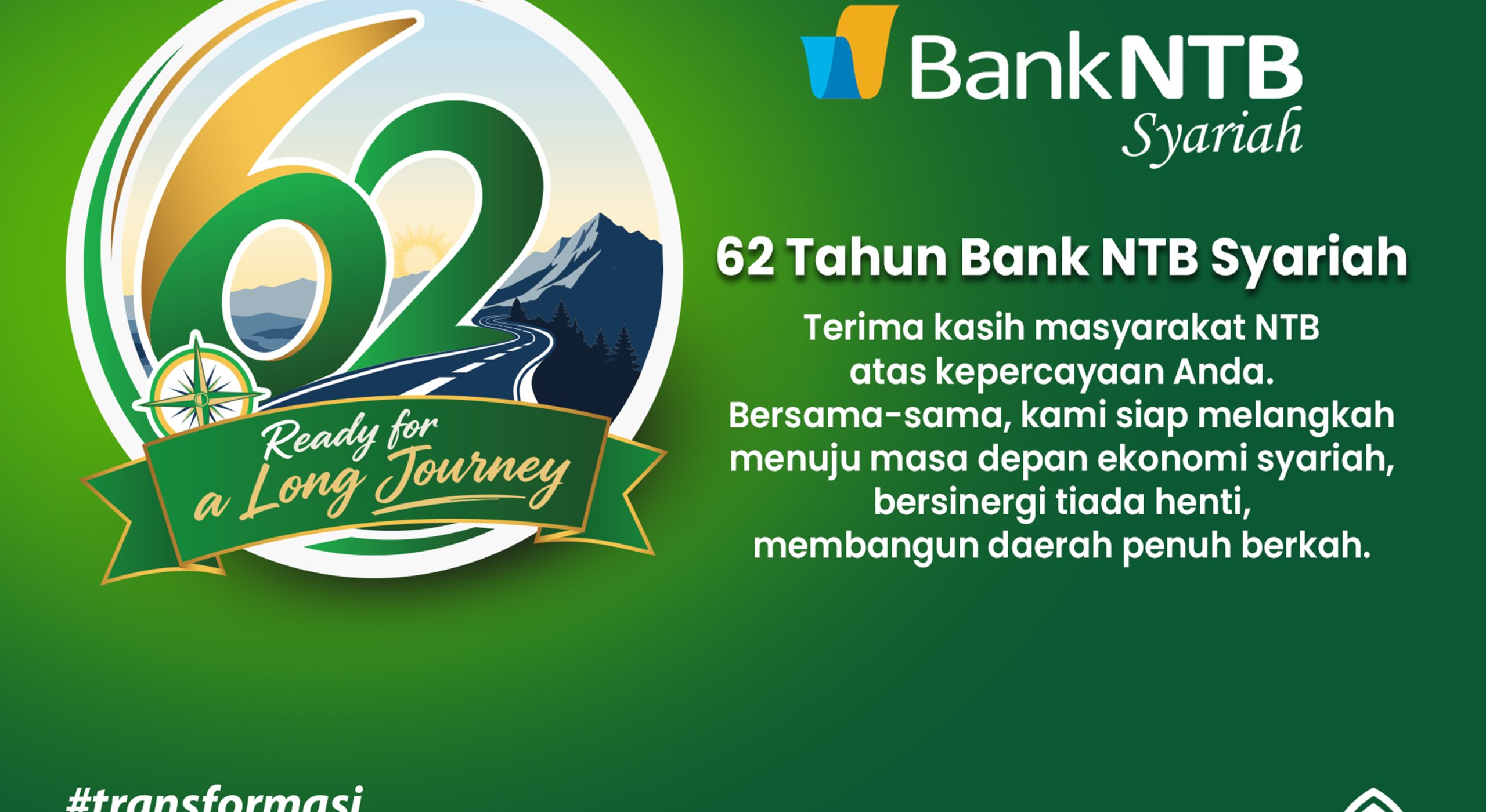 62 Tahun Bank NTB Syariah