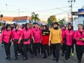 Semarak Hari Bhayangkara ke-80, Personel Brimob dan Bhayangkari Ikuti Fun Walk dan Senam Bersama di Sumbawa