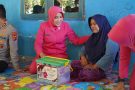 Ketua Bhayangkari Daerah NTB Kunjungi Anak Korban Kekerasan di Ponpes Lombok Tengah