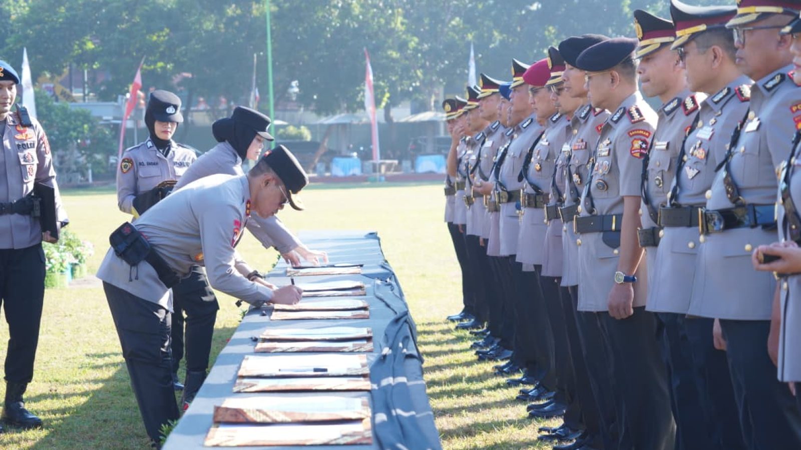 Empat Kapolres dan Sejumlah PJU Polda NTB Resmi Berganti, Ini Pesan Kapolda